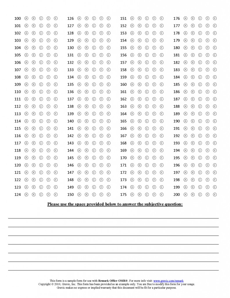 200-question-test-answer-sheet-with-subjective-question-remark-software