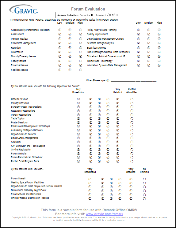 Overall Conference Evaluation · Remark Software