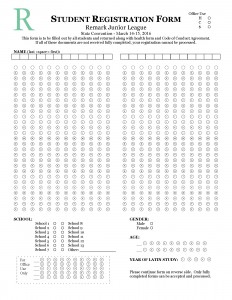 Student Convention Registration · Remark Software