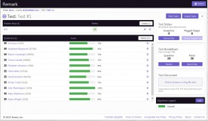 Remark Test Grading Cloud Version 2