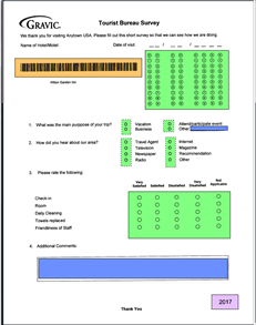 Remark Office OMR template