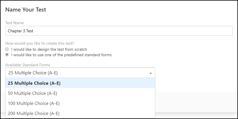 Remark test Grading Cloud - Create a Test