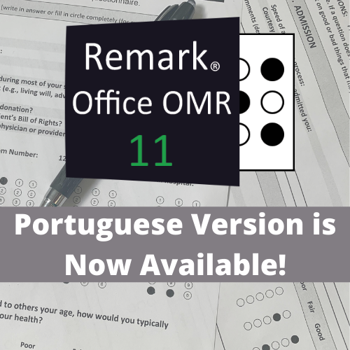 Remark Office OMR Portuguese